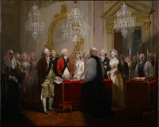 Die Hochzeit des Herzogs und der Herzogin von York, 1791